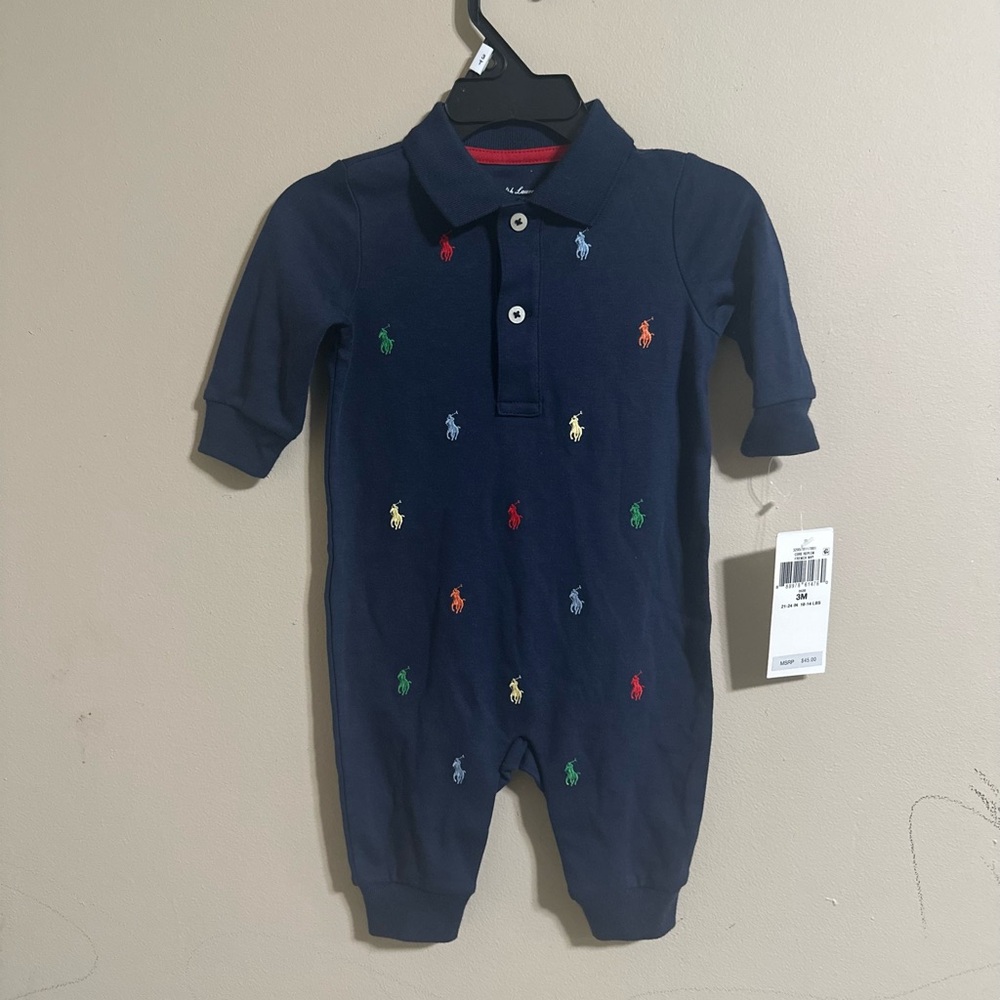 Ralph Lauren pony coverall